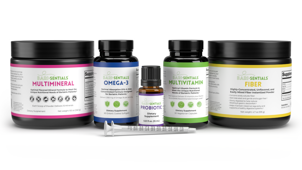 Bari Sentials All Products Together